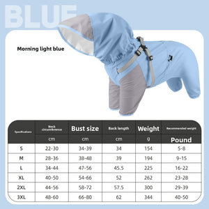 🌧️🛡️  Hurricane level protection | Dog all-weather assault armored raincoat (3D adjustable explosion-proof version)