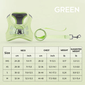 New dog leash vest-style pet chest strap to prevent breaking free cat leash