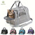 Portable Cat Bags Soft-Sided Pet Carrying Four-Sided Breathable Carrier Bags with Fur Pad Cats Handbag Travel Bag Transport Bag