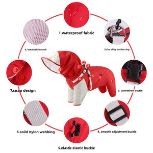 🌧️🛡️  Hurricane level protection | Dog all-weather assault armored raincoat (3D adjustable explosion-proof version)