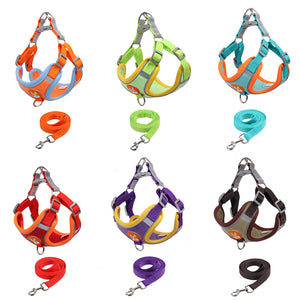 New pet chest strap vest dog strap small dog strap reflective dog traction rope