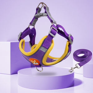 New pet chest strap vest dog strap small dog strap reflective dog traction rope