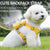 New dog leash vest-style dog self-backpack small dog walking leash removable pet backpack