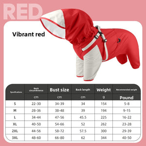 🌧️🛡️  Hurricane level protection | Dog all-weather assault armored raincoat (3D adjustable explosion-proof version)