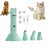 Four in one pet shaver electric push shear -0.1mm anti jam ceramic blade head for cats and dogs