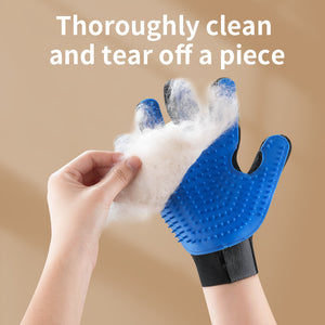 Comparison between Comb and Glove Hair Removal -200% Efficiency Improvement Experimental Data