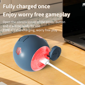 Pet toy ball | grinding-resistant automatic bounce ball | Colorful LED lighting + intelligent interaction | Universal anti-boring artifact for cats and dogs