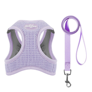 Cat Vest Reflective Leash for Large Harnesses Strong Multicolored Leash Long Belt Soft Handle