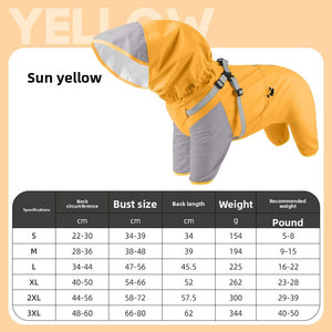 🌧️🛡️  Hurricane level protection | Dog all-weather assault armored raincoat (3D adjustable explosion-proof version)