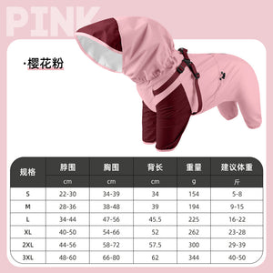 🌧️🛡️  Hurricane level protection | Dog all-weather assault armored raincoat (3D adjustable explosion-proof version)