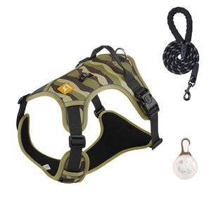 Dog leash explosion-proof large dog chest strap reflective large dog dog leash vest outdoor dog walking leash