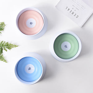 Dog automatic watering bowl non-wet mouth cat water bowl dog bowl pet anti-splash and non-slip cat bowl supplies in stock