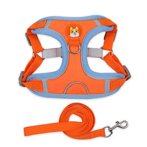 New pet chest strap vest dog strap small dog strap reflective dog traction rope
