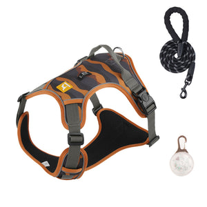 Dog leash explosion-proof large dog chest strap reflective large dog dog leash vest outdoor dog walking leash