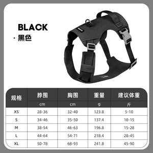 Summer dog's chest and back are light and breathable and waterproof dog leash outdoor dog walking explosion-proof dog rushing