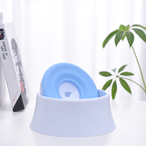 Dog automatic watering bowl non-wet mouth cat water bowl dog bowl pet anti-splash and non-slip cat bowl supplies in stock