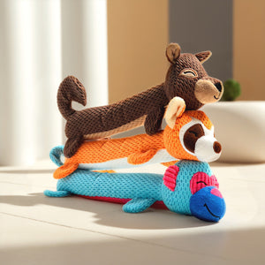 Long plush dog vocal teething pet toys pet supplies cat dog toys dog dog supplies