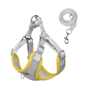 New pet chest strap vest dog strap small dog strap reflective dog traction rope