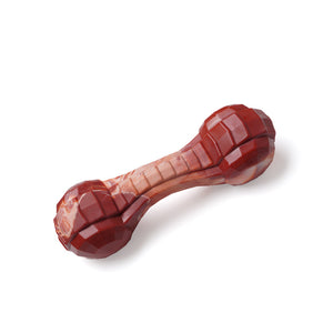 Nylon Serrated Bones Teething Dog Toys Biteproof Interactive Training Release Energy Cleaning Teeth Medium Dog Toys