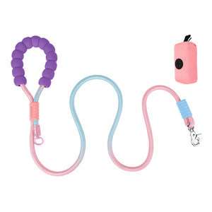 Universal leash for cats and dogs, dopamine explosion-proof traction leash for outdoor large dogs, multi-functional dog leash for dog training, special dog walking leash