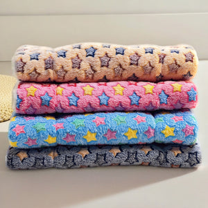 Dog cushion sleeping cat blanket pet cushion winter padded warm cotton floor cushion nest small and medium-sized dog hair