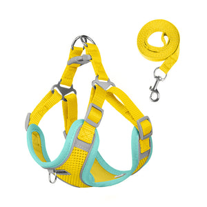 New pet chest strap vest dog strap small dog strap reflective dog traction rope