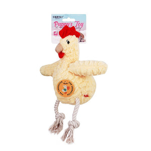 Dog toys self-sexual and loosen up and resistant to biting and sound grinding teeth pet medium and large dog companion toys