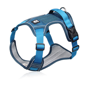 Dog leash explosion-proof large dog chest strap reflective large dog dog leash vest outdoor dog walking leash