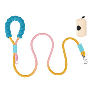 Universal leash for cats and dogs, dopamine explosion-proof traction leash for outdoor large dogs, multi-functional dog leash for dog training, special dog walking leash