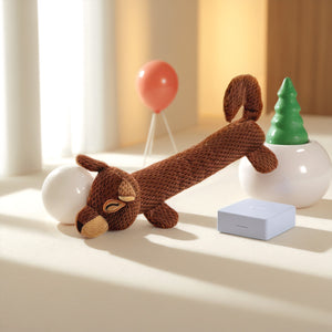 Long plush dog vocal teething pet toys pet supplies cat dog toys dog dog supplies
