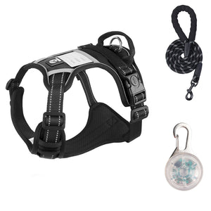 Dog leash explosion-proof large dog chest strap reflective large dog dog leash vest outdoor dog walking leash