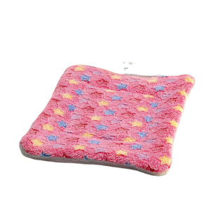 Dog cushion sleeping cat blanket pet cushion winter padded warm cotton floor cushion nest small and medium-sized dog hair