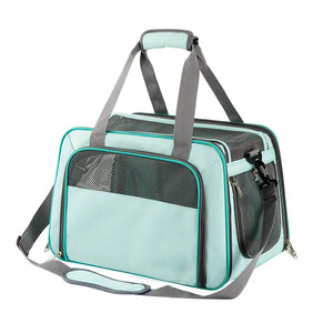Pet Carrier Pet Portable Going Out Convenient Side Backpack Travel Transportable Pet Accessories Foldable Breathable Cat Bag