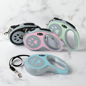 3/5M Dog Leash For Small Medium Large Dogs Cat Puppy Lead Extending Automatic Retractable Outdoor Walking Pet Labrador Supplies