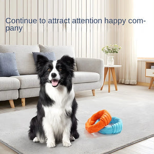 Dog Self-Hi Relieving Stuffy Molar Ring Interactive Training Pet Toy