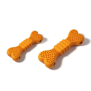 New Soft Spike Bone , Teeth Cleaning Chew Toy Medium Dogs, Durable and Indestructible