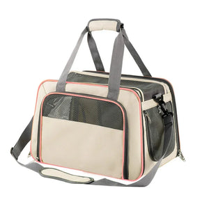 Pet Carrier Pet Portable Going Out Convenient Side Backpack Travel Transportable Pet Accessories Foldable Breathable Cat Bag
