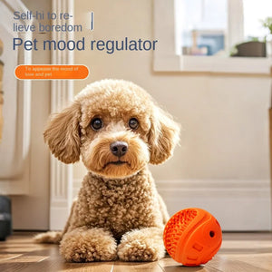 Vocalization Bite- Wear-Resistant Squall Ball Molar Teeth Cleaning Interactive Dog Toy Natural Rubber Pet Toys
