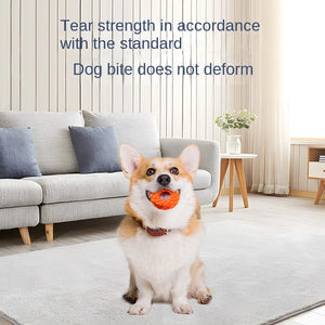 Food Leakage Rubber Pet Tooth Cleaning Bubble Ring Interactive Bite Not Rotten Toy New