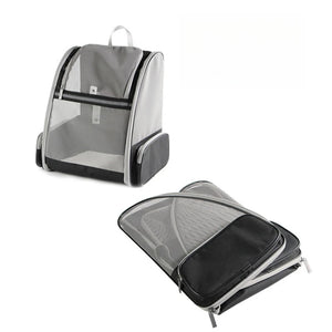 Pet Carrier Bag Breathable Foldable Portable Cat Backpack Outdoor Travel Transport Bag For Cats And Puppy Carrying Pet Supplies