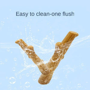 New - Simulation Dry Branch Dog Self-Hi Relieving Stuffy Molar Rod Training Pet Toy Bite-Resistant
