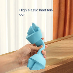 New Dog Bite Not Rotten Teeth Cleaning Dumbbell Molar Elastic Puppy Toy Natural Rubber Pet Toys