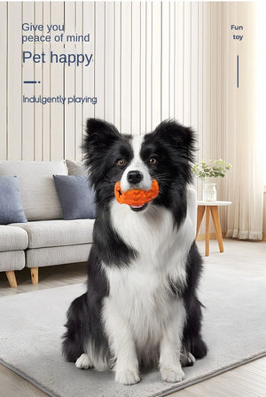 Leakage Storage Food Red Wine Molar - Dog Toy Bite-Resistant Interactive Puzzle Rubber Pet Toys