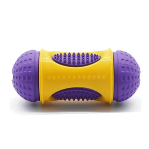 Dog Toy Spill Ball Waist Drum Dog Teeth Cleaning Rubber Toy Card Food Resistant Pet Teeth Cleaning Pet Supplies