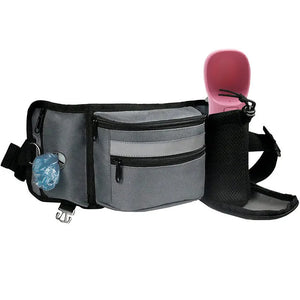 Pet Training Waist Pack Dog Outdoor Portable Snack Bag Multi-purpose Pet Waste Pickup Bag Outdoor Dog Training Supplies