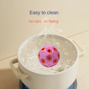 Natural Rubber Molar Teeth Cleaning Light-Emitting Medium-Sized Toy Ball Interactive Training Self-Hi Relieving Stuffy Dog