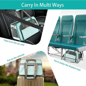 Pet Carrier Pet Portable Going Out Convenient Side Backpack Travel Transportable Pet Accessories Foldable Breathable Cat Bag
