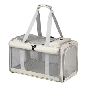 Pet Bag Portable Bag for Outings Foldable Car Shoulder Portable Cat Bag Large Capacity Two Cat Outing Bag