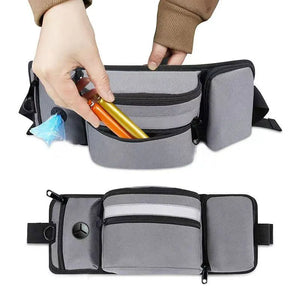 Pet Training Waist Pack Dog Outdoor Portable Snack Bag Multi-purpose Pet Waste Pickup Bag Outdoor Dog Training Supplies