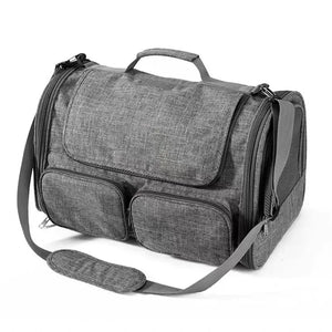 Foldable Portable Pet Carrier Bag, Breathable Car Travel Handheld Cat Carrier Bag for Small Dogs & Cats Pet Supplies